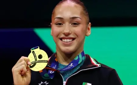 الجزائر تضيء سماء العالم بذهبية ثانية في الجمباز بفضل تألق كايليا نمور