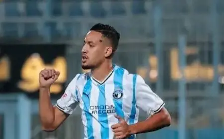 استدعاء نذير بوعلي مهاجم بيراميدز لتعزيز قائمة منتخب الجزائر خلال نوفمبر