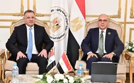 وزير الري المصري يؤكد سعي مصر لتعزيز التعاون المائي مع العراق
