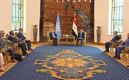 تعرف على أسباب زيارة سكرتير عام الأمم المتحدة إلى مصر قبيل انتهاء ولايته