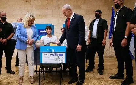 نسبة التصويت في انتخابات الكنيست تصل إلى 66.7٪ حتى الساعة السادسة