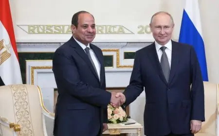 السيسي وبوتين يجريان مباحثات هامة في الكرملين بموسكو اليوم