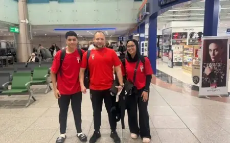 البعثة المصرية تتجه إلى السنغال بحماس للمشاركة في أولمبياد الشباب داكار 2026