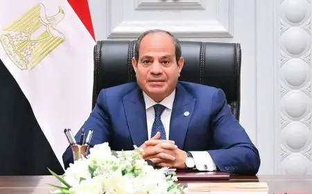 الرئيس السيسي يعلن رفض مصر لتقويض وحدة السودان ودعم المسار السياسي والحوار السوداني
