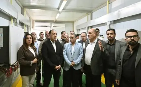 رئيس الوزراء يطلق مشروع محطة الطاقة الشمسية لشركة النصر للبترول في السويس بقدرة 1.2 ميجاوات