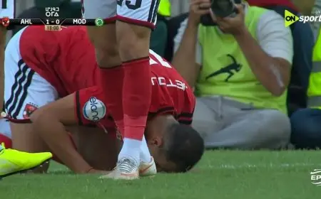 عمر الساعي يقود الأهلي للفوز بهدف رائع أمام مودرن سبورت