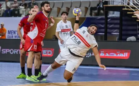 الزمالك يهيمن على المنيا بفوز كبير في دوري المحترفين لكرة اليد