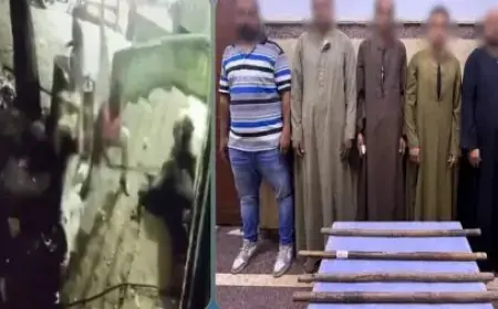 القبض على 5 متهمين بالهجوم على صاحب محل زيوت ووالده بالعصي في سوهاج