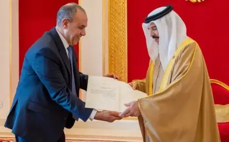 وزير الخارجية ينقل رسالة هامة من الرئيس السيسي إلى ملك البحرين