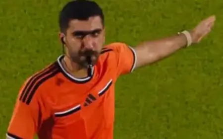البلوشي يقود تحكيم مباراة مصر والصين في نصف نهائي كأس الخليج تحت 17 عامًا