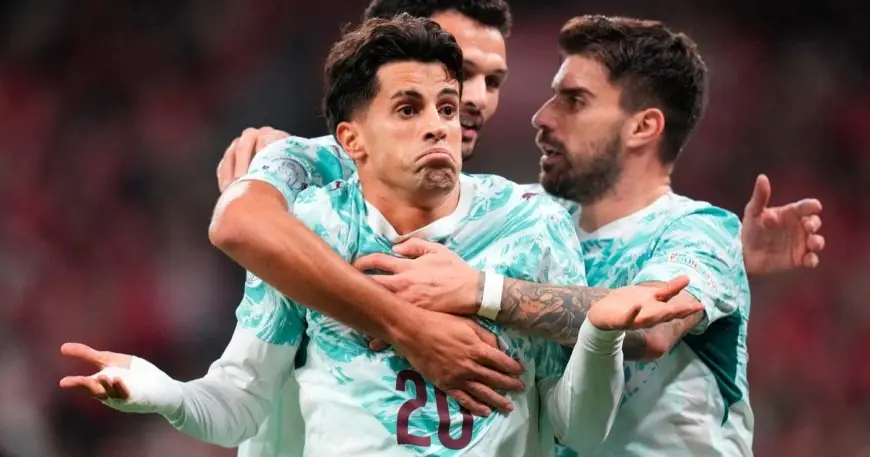 رونالدو يغيب واحتفاله يضيء فوز البرتغال الساحق على الدنمارك