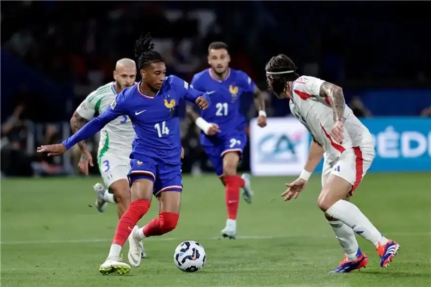 موعد المباراة المرتقبة بين فرنسا وإيطاليا في دوري الأمم الأوروبية