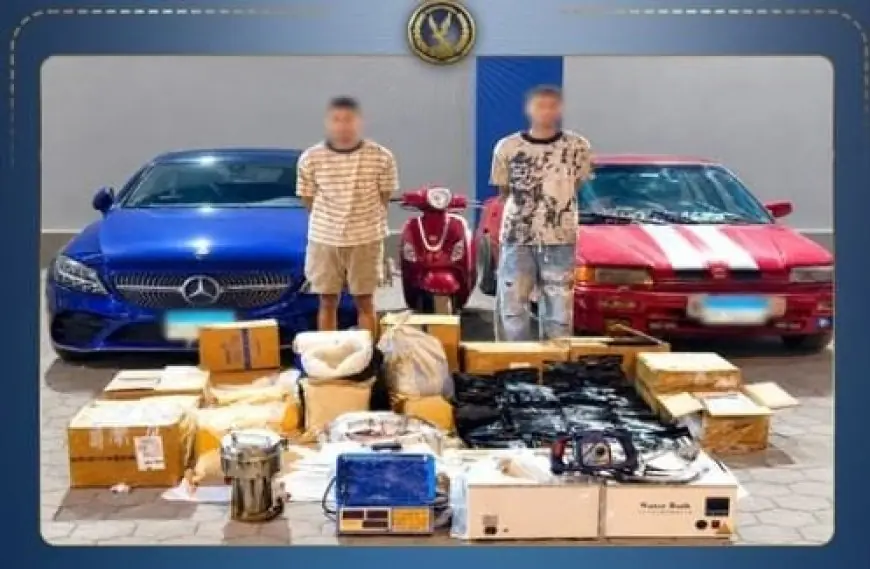 سقوط محكومين بالإعدام والمؤبد وضبط 176 كيلو من المواد المخدرة بقيمة 450 مليون جنيه في الجيزة