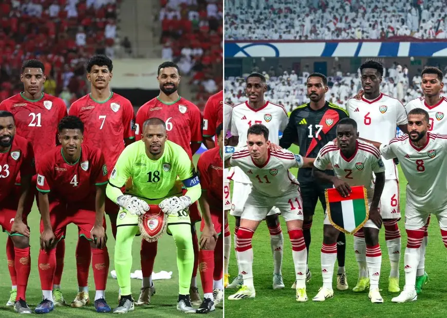 التشكيل الرسمي لمواجهة نارية بين الإمارات وعمان في نصف نهائي كأس الخليج العربي 27