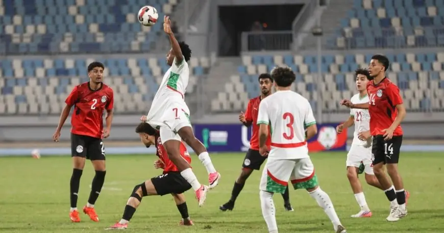 المغرب يتفوق على مصر ويضمن تأهله لكأس أمم إفريقيا تحت 20 سنة