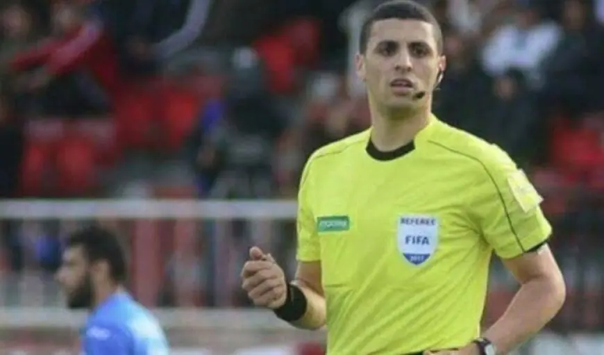 نبيل بوخالفة حكماً لمباراة ودية بين مصر وجنوب إفريقيا في استاد القاهرة
