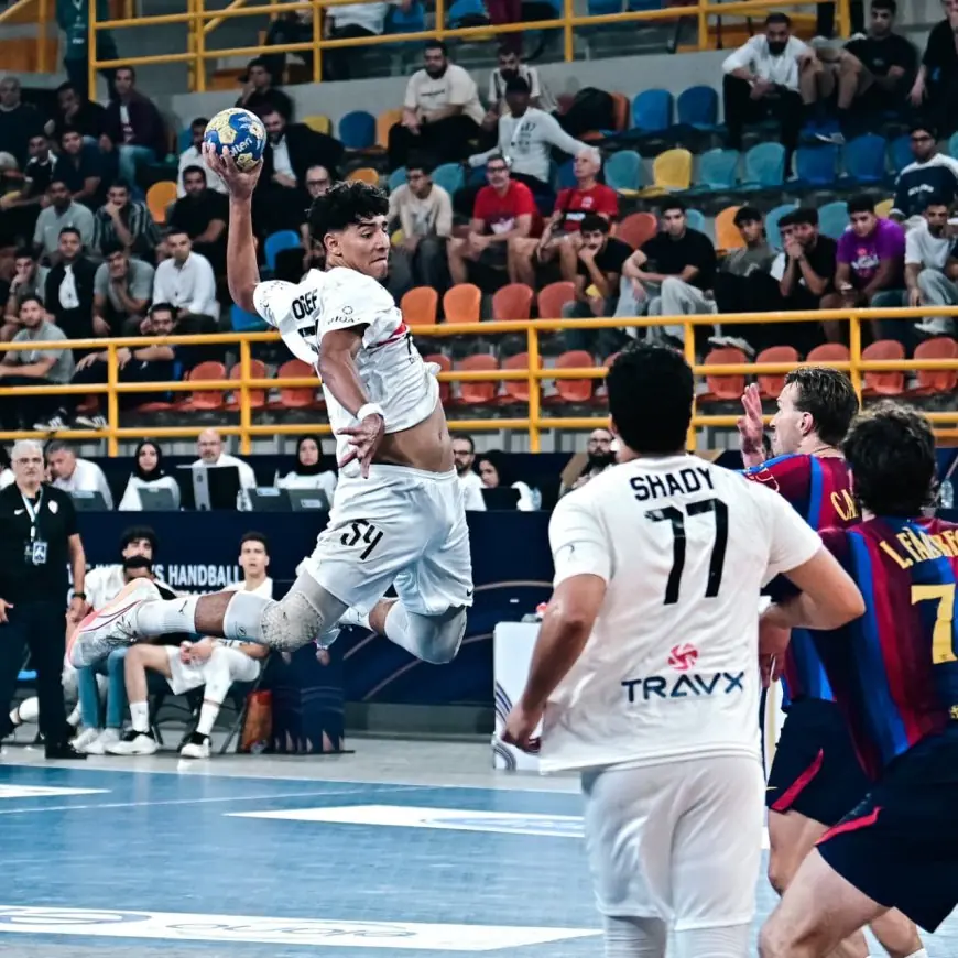 الزمالك يمدد تعاقده مع يوسف عمرو النجم المتألق كأفضل ظهير أيمن في مونديال الأندية لكرة اليد