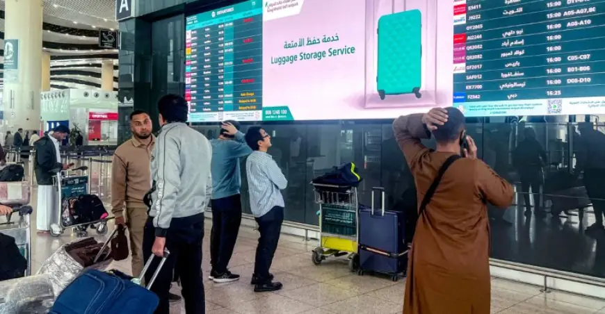 هيئة الطيران المدني السعودي تعلن تعليق العمليات في مطار الملك خالد الدولي بالرياض