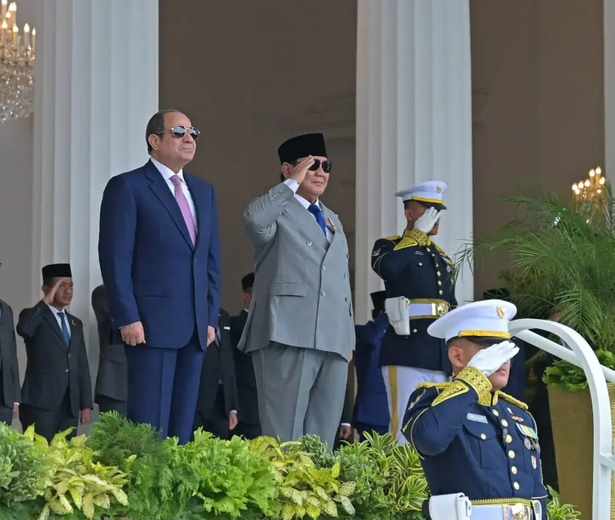 السيسي والرئيس الإندونيسي يعربان عن قلقهما من التصعيد المتواصل في منطقة الخليج