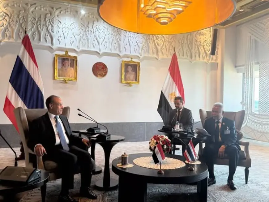 مصر وتايلاند تعززان التعاون المشترك بعد 70 عامًا من الصداقة الدائمة