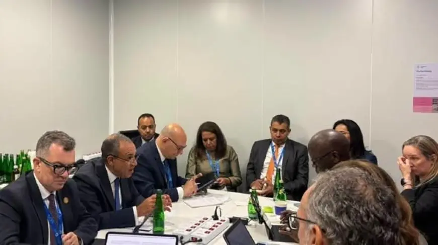 لقاء وزير الخارجية مع نائب رئيس البنك الدولي لتعزيز التعاون في الشرق الأوسط وشمال أفريقيا