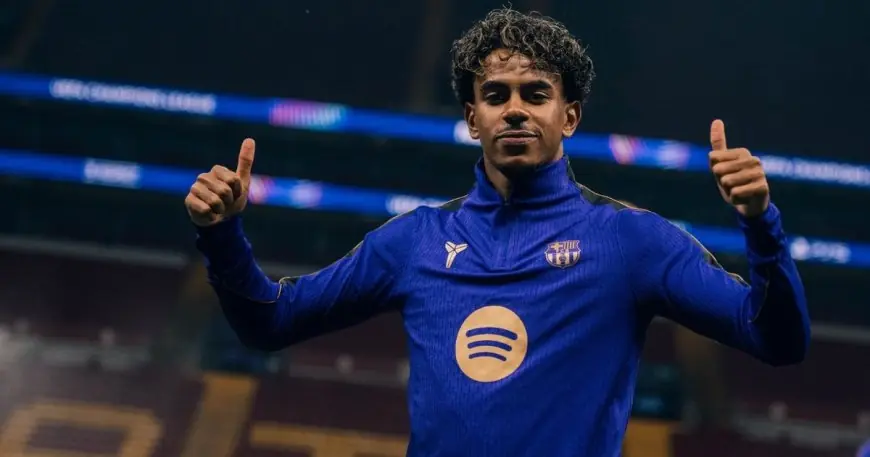 لامين يامال يتفوق على أوزيل برقم قياسي جديد في تمريرات دوري أبطال أوروبا