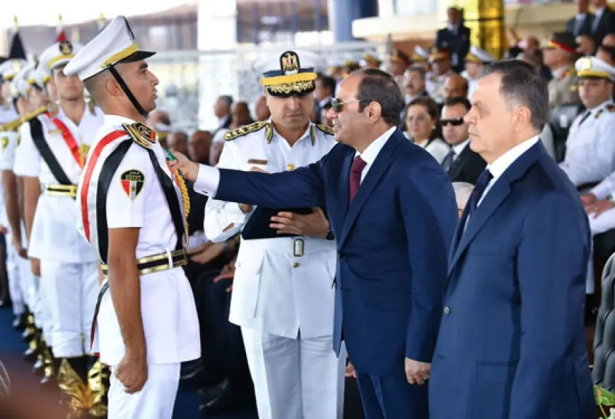الرئيس السيسي يحضر حفل تخريج دفعة جديدة من أكاديمية الشرطة