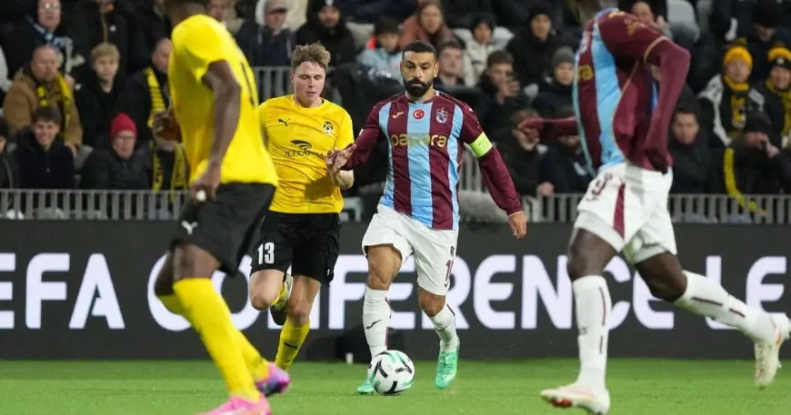 صلاح يلمع كالقائد ويساهم في هدفين ليقود طرابزون سبور للفوز في دوري المؤتمر