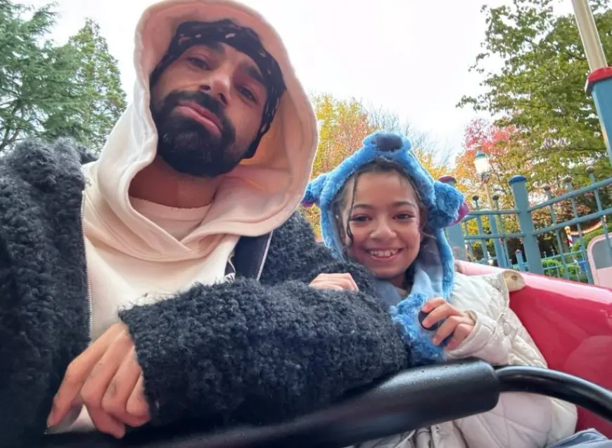 محمد صلاح يتألق في احتفال عيد ميلاد ابنته مكة بالصور