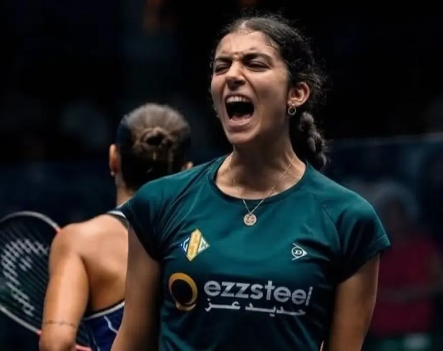 أمينة عرفي تتفوق على هانيا الحمامي وتحقق لقب بطولة مصر المفتوحة للإسكواش