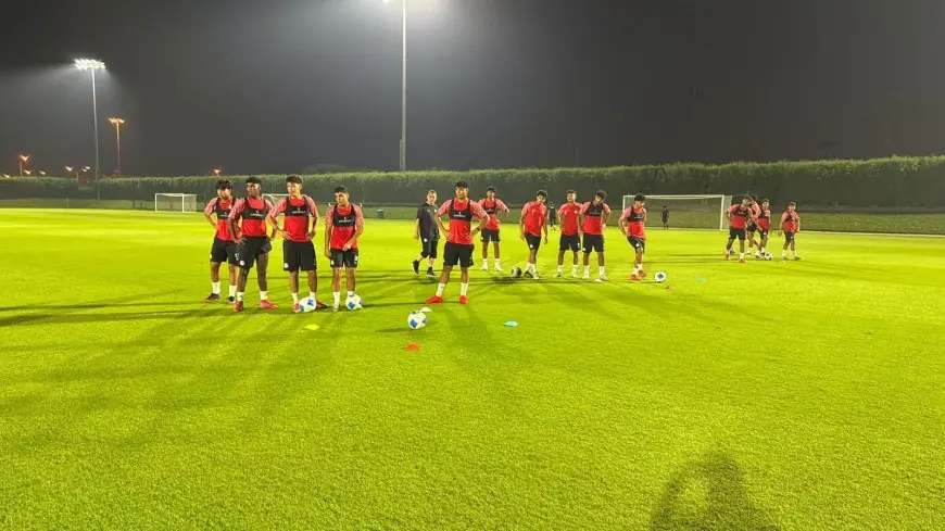 منتخب الناشئين يكمل تدريباته لمواجهة السعودية في كأس الخليج المقبل