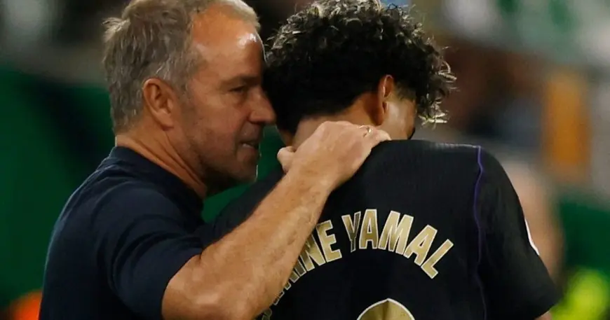 فليك يشيد بلامين يامال كأفضل لاعب في العالم وانتقادات لعدم رضا بعض نجوم برشلونة