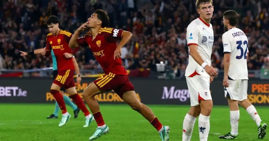 روما يعود بقوة وينتصر على جنوى رغم غياب مالين بعد صدمة ريال مدريد