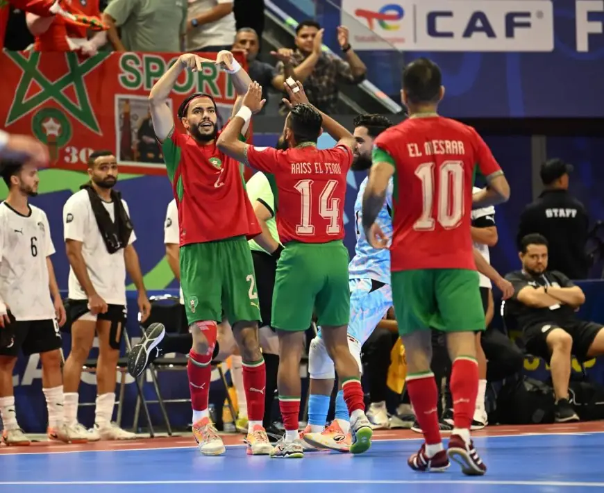 نهائي كأس أمم أفريقيا للصالات اليوم: المغرب يواجه أنجولا ومصر تسعى للفوز في المباراة الترتيبية