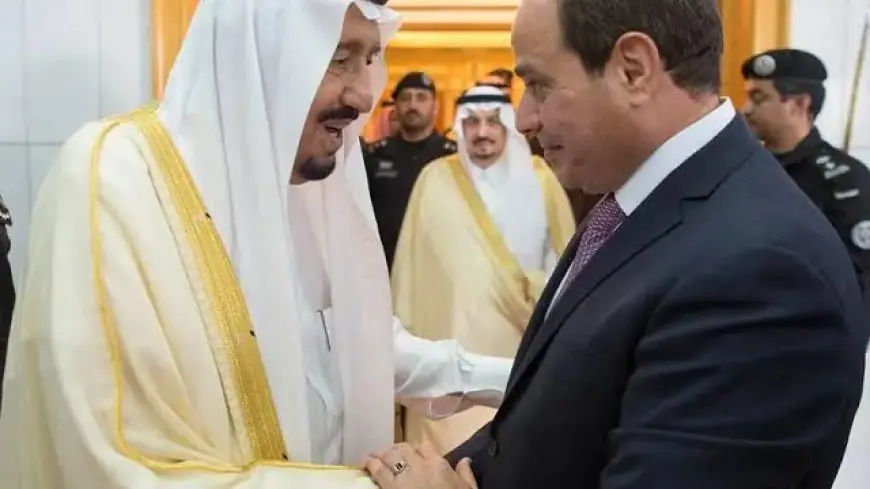 وزير الخارجية ورئيس المخابرات يقدمان رسالة هامة من الرئيس السيسي إلى الملك سلمان