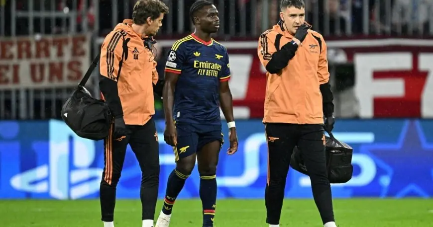أرتيتا يحذر: إصابة ساكا قد تكون خطيرة في أرسنال
