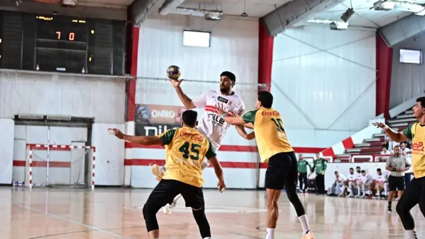 الزمالك يحقق فوزاً مثيراً على المعادي في انطلاقة دوري المحترفين لكرة اليد
