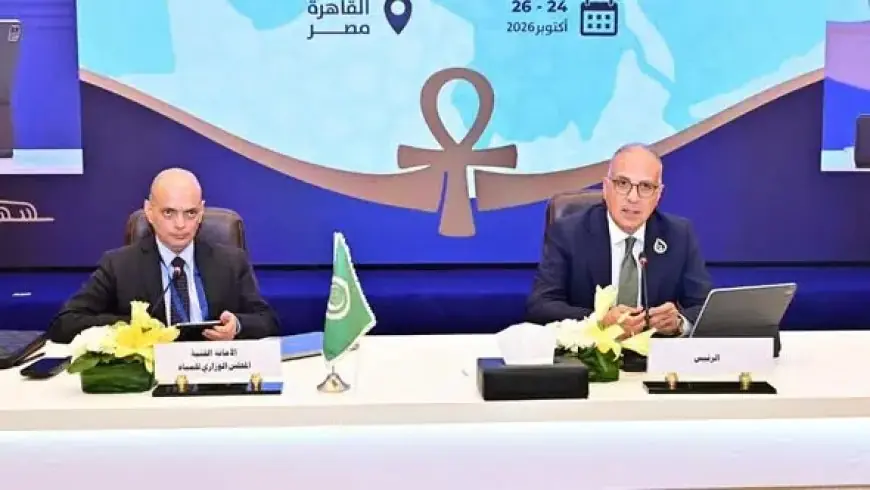 وزير الري يدعو لتوحيد الجهود العربية لمواجهة أزمات المياه وتغير المناخ