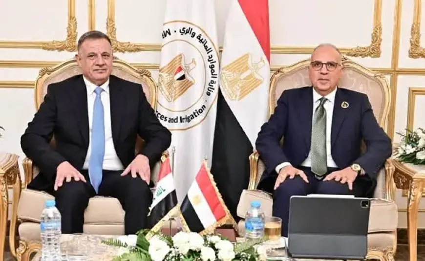 وزير الري المصري يؤكد سعي مصر لتعزيز التعاون المائي مع العراق
