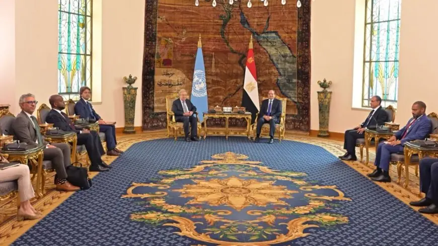 تعرف على أسباب زيارة سكرتير عام الأمم المتحدة إلى مصر قبيل انتهاء ولايته