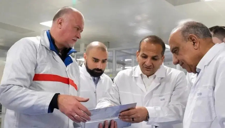 زيارة وزير الكهرباء لمصنع رينيرا الروسي لبحث توطين صناعة بطاريات الطاقة المتطورة