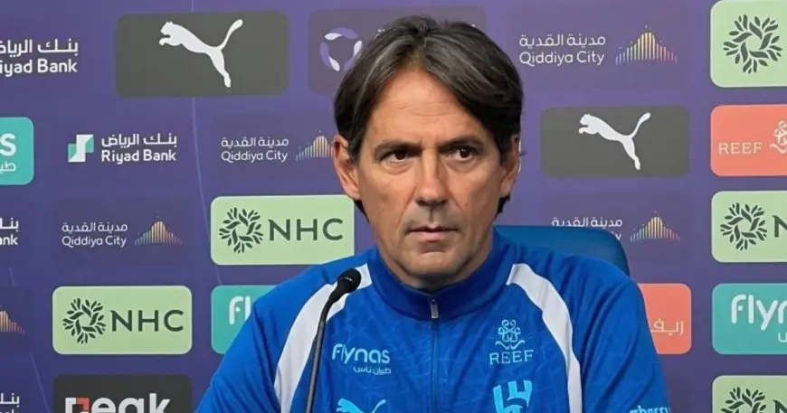 إنزاغي ينتظر تحديد بديل مارتينيلي ويترقب حالة ثلاثي الهلال قبل مواجهة الفتح