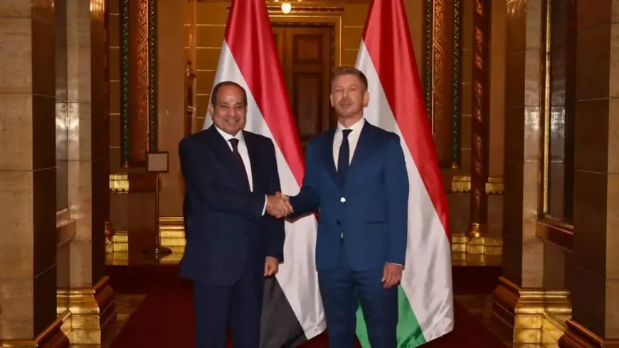 الرئيس السيسي يشدد على تعزيز العلاقات المصرية المجرية وتحقيق تقدم مستمر