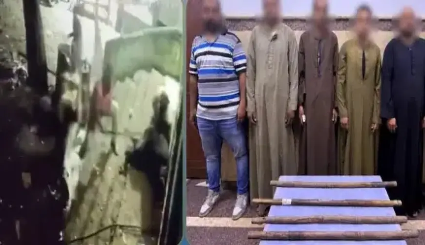 القبض على 5 متهمين بالهجوم على صاحب محل زيوت ووالده بالعصي في سوهاج